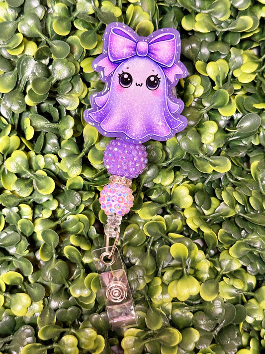 Purple ghost with bow Reel